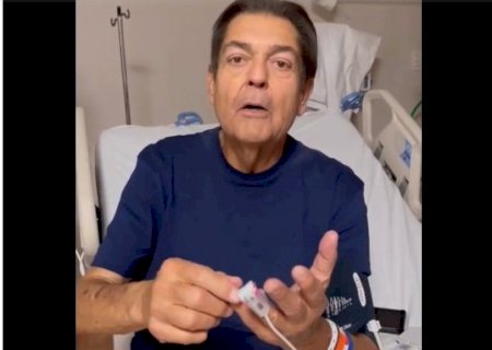 Bem-humorado, Faustão dá as caras em vídeo publicado pelo filho