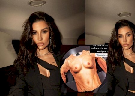 Após usar blusa que simula os seios, Bianca Andrade reflete