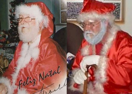 Ser Papai Noel &eacute; heran&ccedil;a deixada por tcheco h&aacute; 23 anos em Bataypor&atilde;