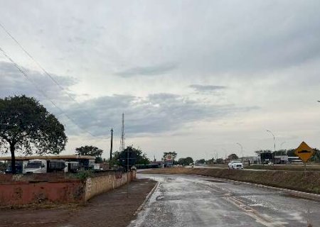 Chuva se espalha pelo interior de Mato Grosso do Sul