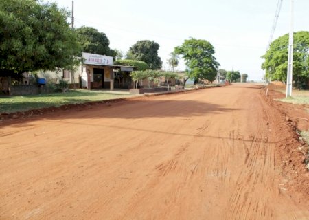 Programa MS Ativo impulsiona o desenvolvimento de Juti com aproximadamente R$ 6 milhões em pavimentação asfáltica no Bairro 1
