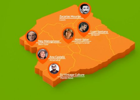 Mapa que ningu&eacute;m decorou &eacute; ber&ccedil;o de artistas improv&aacute;veis de MS