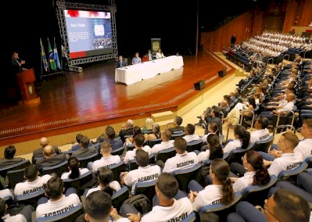 Governo de MS reforça segurança pública e inicia formação de 472 novos policiais civis