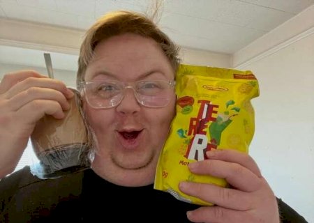 Americano ganha kit terer&eacute;, mas toma bebida com suco de ma&ccedil;&atilde;