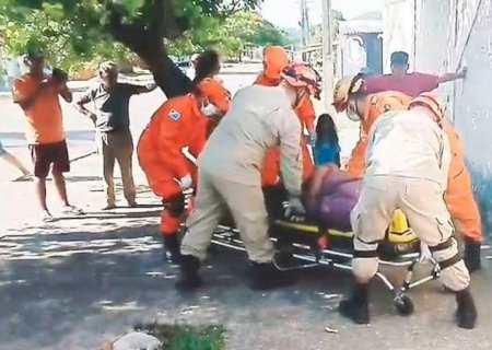Mulher é atropelada por carro e acusa ex-sogra de tentativa de homicídio em Três Lagoas