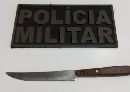 Em Caarapó, mulher fica ferida com golpes de faca após ataque do companheiro