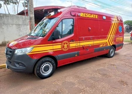 Corpo de Bombeiros orienta família e salva bebê engasgado antes da chegada da viatura em Caarapó