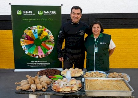 Padaria do presídio de Caarapó forma 12 internos em curso de produção de salgados