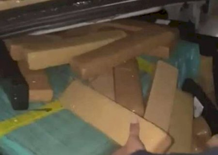 Estudante de Medicina tenta fugir e é pego traficando 570 kg de maconha