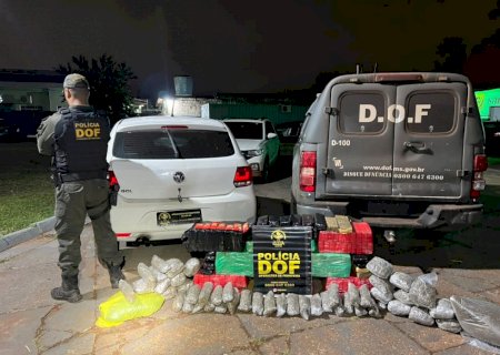DOF apreende mais de 200 quilos de drogas em Caarapó