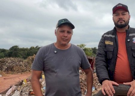Caarapó: Nado Tozzi fiscaliza descarte irregular de lixo no Jardim dos Ipês e cobra providências