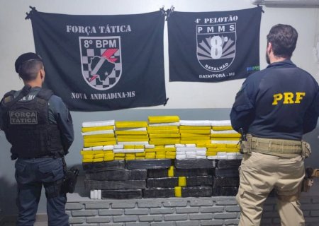 Mulher é presa com 201 quilos de maconha durante ação conjunta