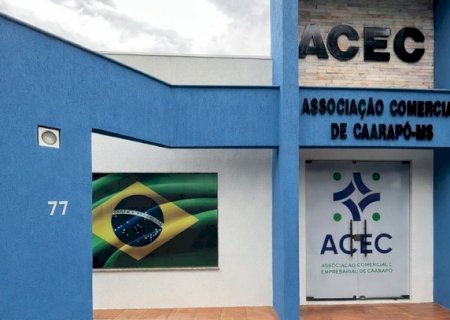 ACEC lança campanha que vai sortear R$ 10 mil em vale-compras para fortalecer o comércio de Caarapó