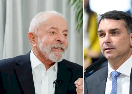 Datafolha: Lula tem 48% e Flávio Bolsonaro, 43%, no 2º turno