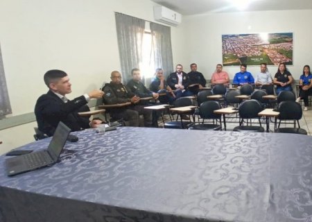 Forças de segurança discutem ações integradas para combater o crime organizado em Caarapó