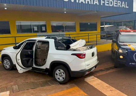 Fugas terminam com apreensão de quase 1,8 tonelada de maconha e veículos furtados
