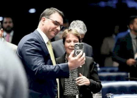 Tereza Cristina muda de ideia e sinaliza que aceita ser vice de Flávio Bolsonaro