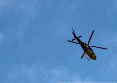 Operação contra organização criminosa mobiliza equipes da polícia e helicópteros em Dourados