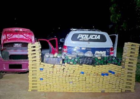 Jovem de 18 anos é preso com quase 600 quilos de maconha