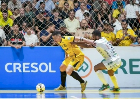 Time de Dourados faz história, vence e está na semifinal da Copa LNF