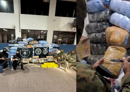 Polícia encontra 1,3 tonelada de drogas em imóvel em Corumbá