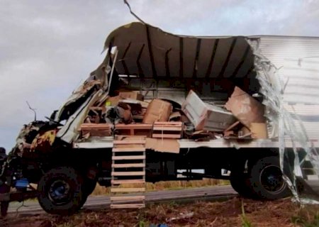 Caminhoneiro perde controle de direção e morre ao bater em árvore às margens da BR-267