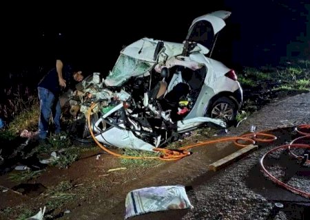 Acidente na BR-267 matou piloto de avião agrícola e adolescente de 13 anos
