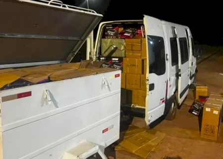 Polícia apreende equipamento de radiofrequência e mercadorias avaliadas em R$ 166 mil