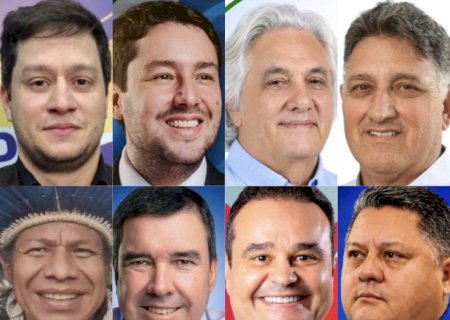 Ranking: Riedel lidera com 50%, seguido por Fábio, Delcídio e Economista Renato