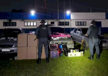 Canetas emagrecedoras e 60 mil cigarros são apreendidos em comboio