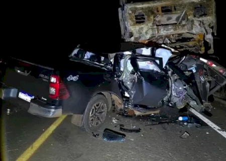 Empresário sul-mato-grossense morre após acidente entre caminhonete e carreta