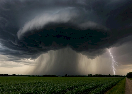 Inmet mantém alerta de tempestade para Caarapó nesta terça-feira